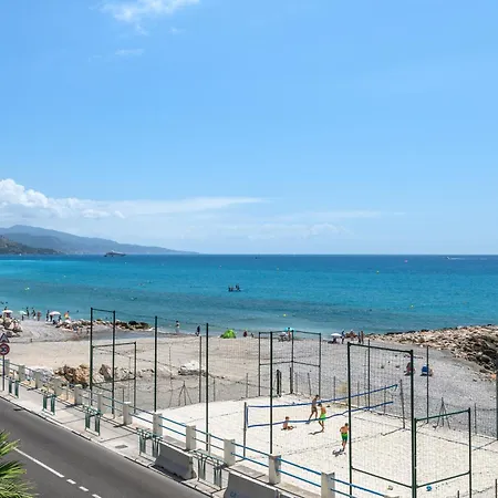 公寓 Le Berkeley, Renove 1 Chambre, Front De Mer, Parking, Ac 芒通