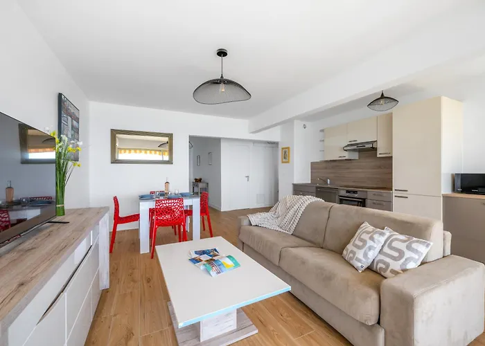 דירה Le Berkeley, Renove 1 Chambre, Front De Mer, Parking, Ac