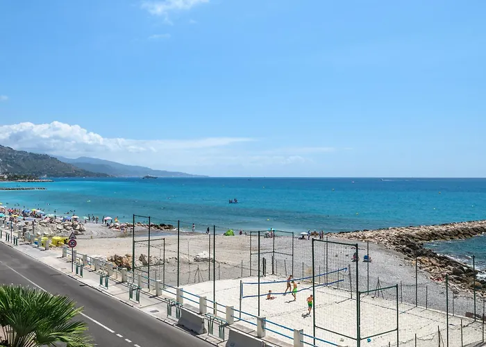 Apartamento Le Berkeley, Renove 1 Chambre, Front De Mer, Parking, Ac Menton